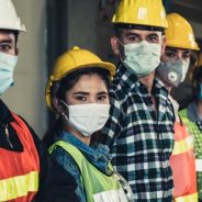 Mandatory masks in workplaces in Around Town