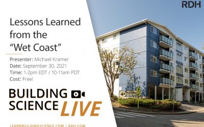 Free RDH Seminar: Lessons Learned from the “Wet Coast” in Around Town
