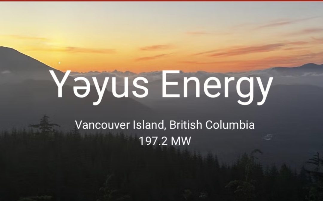 Yə̓yus Energy Wind Farm in Around Town